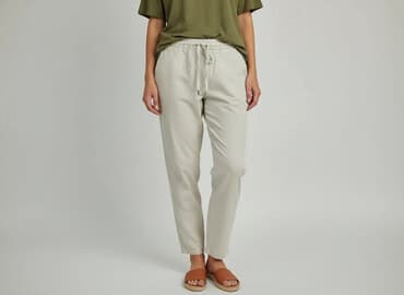 trampki w auchan: Spodnie materiałowe damskie, rozmiar L — 6