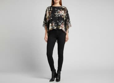 piżamy damskie hello kitty: Ponczo damskie, rozmiar L — 6