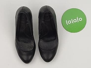 deichmann botki catwalk: Czarne klasyczne szpilki damskie - Rozmiar: 36 (oznaczenie na — 2