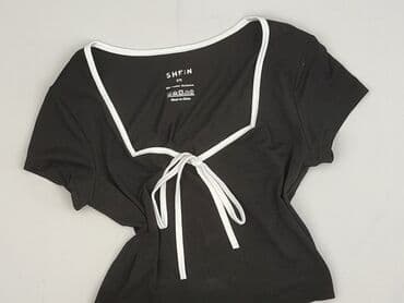 shein czarne bluzki: Shein, Top damski, rozmiar XS — 1