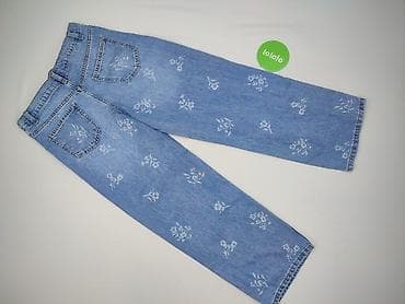biale jeansy szerokie: Spodnie jeansowe, DenimCo, 14 lat, 164, stan - Bardzo dobry — 3