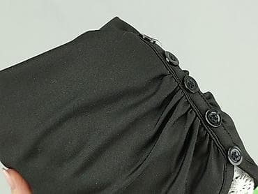 czarne bluzki plus size: Bluzka damska, rozmiar XS — 5