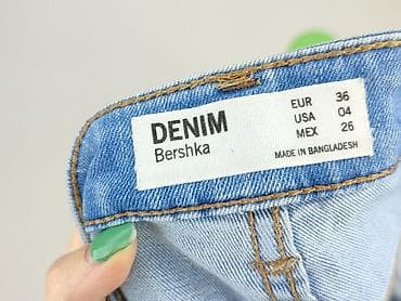 modne jeansy: Bershka, Jeansy damskie, rozmiar S — 4
