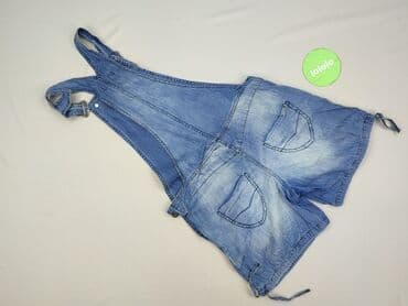 spodnie jeans drill: Springfield, Ogrodniczki damskie, rozmiar S — 3