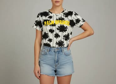 palm angels t shirt damski: Tezenis, Women`s T-shirt, size S — 6