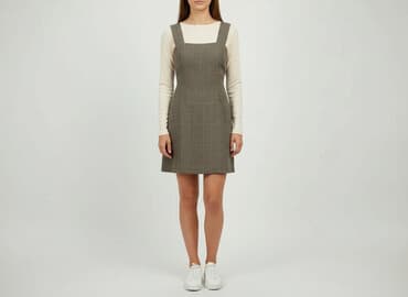 spódniczka z szelkami: Sukienka damska, rozmiar S — 1