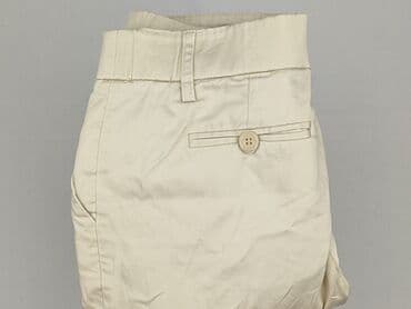 krótkie spodenki beżowe: Spodnie materiałowe damskie, rozmiar L — 6