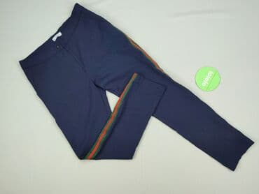 jaki kolor rajstop do granatowej sukienki: HDM, Spodnie materiałowe damskie, M — 2