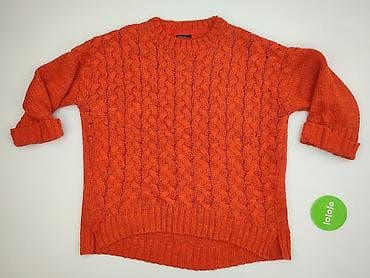 brąz: Sweter damski, rozmiar One size — 2