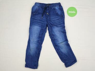 czarne spodnie dresowe sinsay: Spodnie jeansowe, Reserved, 7 lat, 122, stan - Bardzo dobry — 2