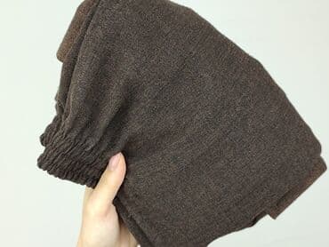 brązowe spodnie woskowane stradivarius: Spodnie damskie, rozmiar S — 5