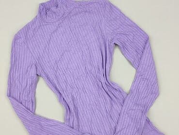 fioletowy sweter reserved: Amisu, Golf damski, XS — 1