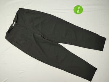 spodnie woskowane czarne: Fisherfield, Spodnie materiałowe damskie, L — 2