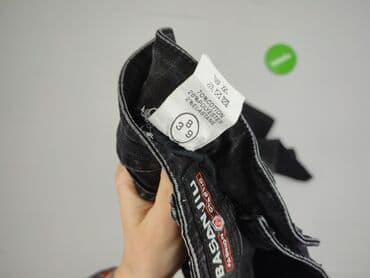 czarne szerokie jeansy: Jeansy damskie — 6