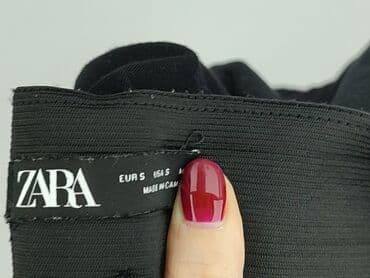 legginsy zara prazkowane: Zara, Legginsy Eleganckie damskie, rozmiar S — 4