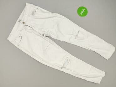 zalando białe jeansy damskie: Jeansy damskie, rozmiar L — 2