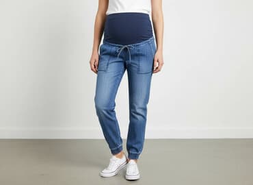 piżama ciążowa: H&M, Jeansy damskie, rozmiar L — 6