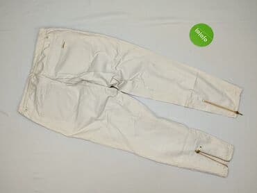 hm brązowe spodnie: H&M, Spodnie materiałowe damskie, rozmiar S — 3