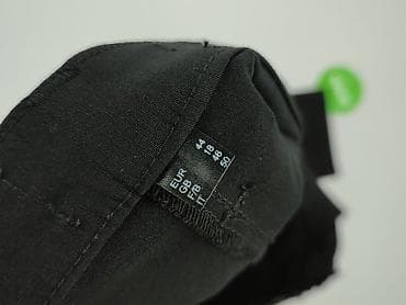 garnitur xl: Czarne damskie spodnie rurki - Krój: slim/skinny, długie nogawki - — 4