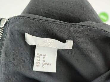 sukienka z poduszkami na ramionach h m: H&M, Women`s dress, size L — 5