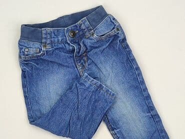stradivarious stroje kąpielowe: Spodnie jeansowe, H&M, 9-12 miesięcy, stan - Idealny — 1