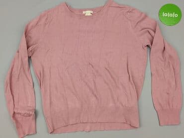 sweter pod koszule: Basic, Sweter damski, M — 2