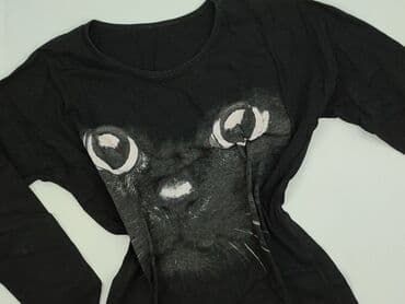 bluzka z kotem damska: Bluzka damska, rozmiar S — 2