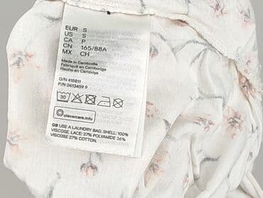 zwiewna bluzki w kwiaty: H&M, Bluzka damska, rozmiar S — 5
