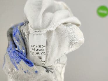 białe bluzki ze zlotym nadrukiem: T-shirt damski, rozmiar 5XL — 5