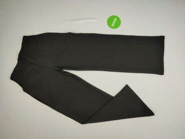 zara woskowane spodnie: Material trousers for women, size L (EU 40) — 3