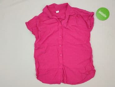 bluzka fuksja plus size: Bluzka damska, S — 2