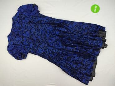 sukienki maxi na wesele niebieska: Sukienka damska, rozmiar 5XL — 4