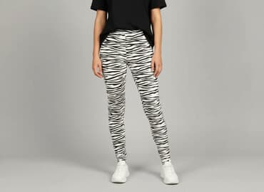 legginsy zebra: Legginsy Eleganckie damskie, rozmiar S — 7