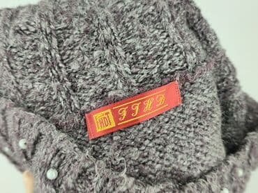 sweter piórkowy na drutach: Sweter damski, rozmiar S — 4