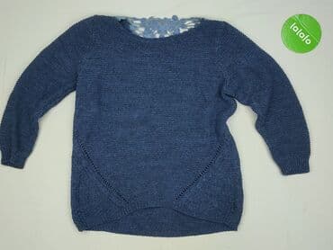 sweter z koronką na dole: Sweter damski, rozmiar S — 3