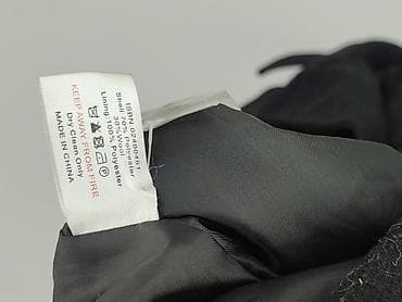 spo: Męski płaszcz peacoat HENRY ROSS - Kolor: czarny - Fason: dwurzędowy — 8