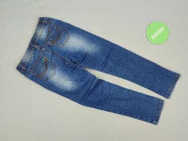 marynarka w kolorową kratę: Spodnie jeansowe, Kiki & Koko, 5-6 lat, 116, stan - Idealny — 3