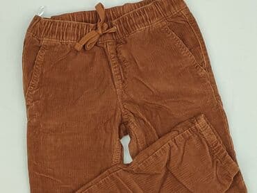 spodnie woskowane matowe: Material trousers, C&A, 8 years, 128, condition - Perfect — 1