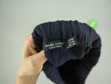 spodnie bpc: Bershka, Spodnie materiałowe damskie, M — 4