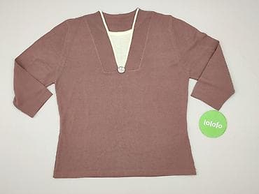 sweter fuksja mohito: Sweter damski, rozmiar L — 2