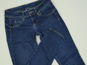 obcisłe dżinsy: Benetton, Jeansy damskie, rozmiar S — 1