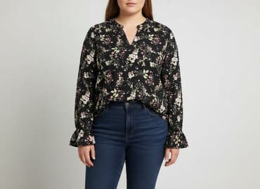 kurtka 4xl: Janina, Bluzka damska, rozmiar 4XL — 6