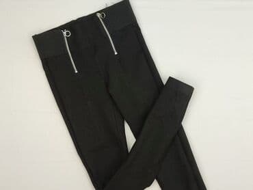 legginsy push up prążkowane: Zara, Legginsy Eleganckie damskie, rozmiar XS — 1