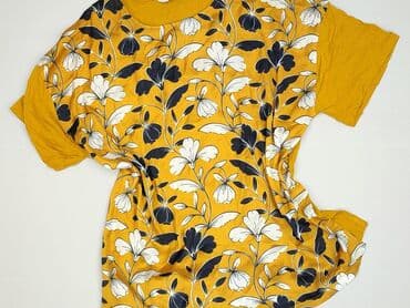 koszulka żółta w czarne paski: Ellos, T-shirt damski, rozmiar S — 1