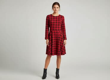 gotowe wykroje sukienek: Sukienka damska, rozmiar S — 1