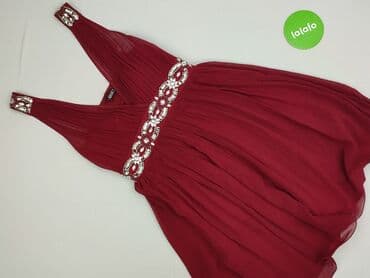 czerwona sukienki wieczorowa: Sukienka damska, rozmiar L — 3