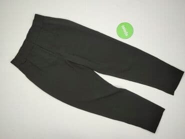 spodnie ze sztucznej skóry h m: H&M, Spodnie materiałowe damskie, rozmiar S — 2