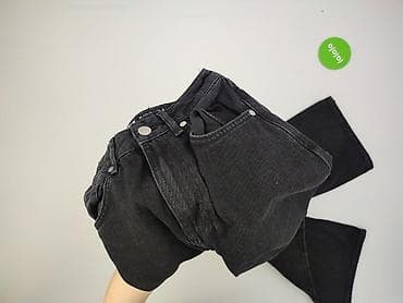 szerokie: DENIM JEANS, Jeansy damskie, rozmiar 2XS — 5