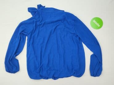 paznokcie do niebieskiej sukienki: Bluzka damska, S — 3