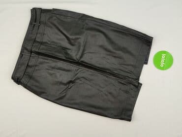 spódnice czarne eko skóra: QUIOSQUE, Spódnica damska, rozmiar M — 4